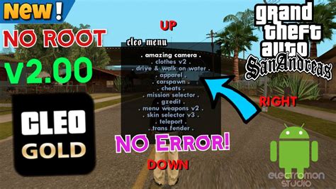 Install Cleo Modscheats Without Root In V200 No Crash Gta Sa