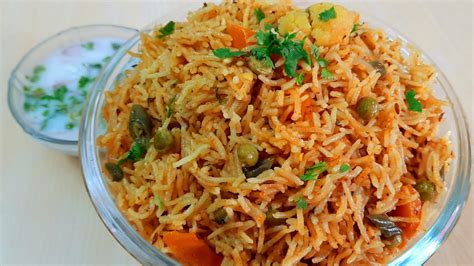 Quick Veg Biryani Recipe Easy Veg Biryani In Pressure Cooker