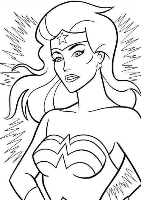 The cw network gave us the legends of tomorrow and team ups between green arrow and flash. Wonder Woman Coloring Pages Pdf | Superhero coloring pages ...