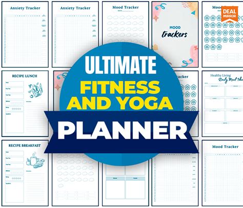 Ultimate Fitness And Yoga Planner
