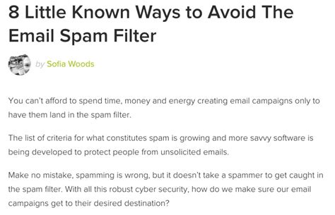 8littleknownwaystoavoidtheemailspamfilter