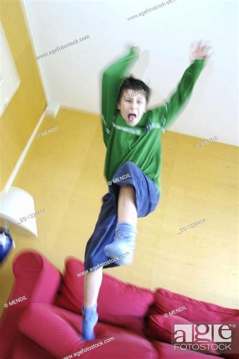 Hyperactive Child Model Hyperactive Child Stock Photo Picture And