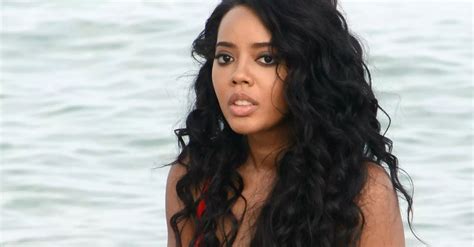 angela simmons unapologetically thick in string bikini