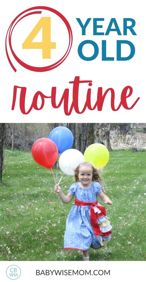 Kaitlyn Preschooler Summary 4 Years Old Babywise Mom
