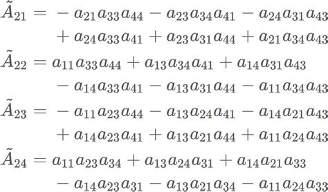 How To Find The Inverse Matrix Of A 4x4 Matrix Semath Info