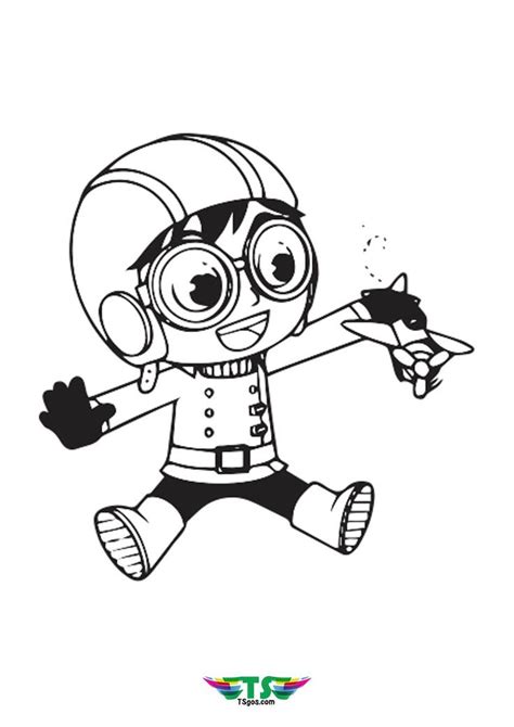 Ryans World Free Printable Coloring Pages | Bat coloring pages, Free