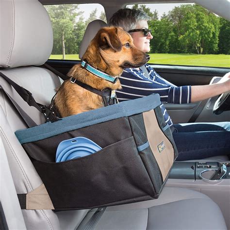 4. Kurgo, Skybox Booster Seat for Dogs & Pets | Dog car seat cover, Dog seat, Dog seat belt
