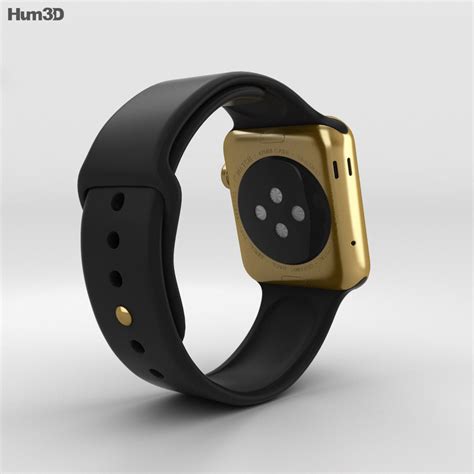 Compatibility 44mm apple watch series 4, 5, 6 and se. Apple Watch Edition 42mm Yellow Gold Case Black Sport Band ...