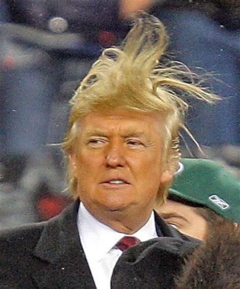 Donald trump's hair is as iconic as the man himself. McCain Worried About Trump Firing Up The Crazies - A ...