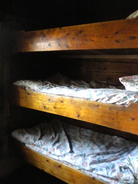 Located on 2 secluded acres overlooking kachemak bay. Bunk beds in the original Kilcher cabin. | Alaska the last ...
