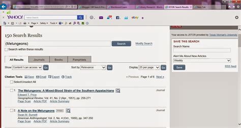 Oir Search Project Melungeons Jstor Searching