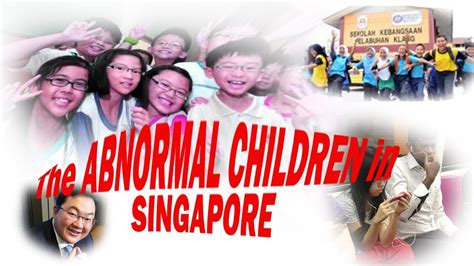 Malaysian Parents Are Advised Not To Follow Singaporean Children Youtube
