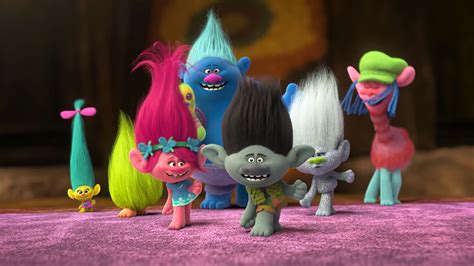 The First Official Trolls Trailer Features A Very Colorful Dance