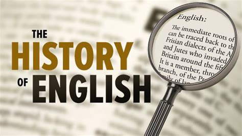 History Of The English Language The Great Courses Plus