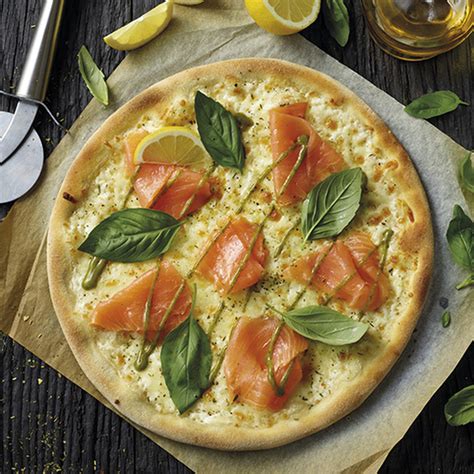 9 october at 09:00 ·. Pizza salmone e basilico à emporter ou sur place chez Del Arte