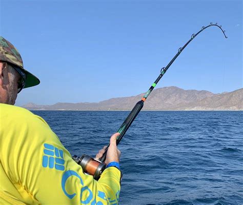 Saltwater Offshore Casting Fishing Rod 7'1PC 20-40 LB