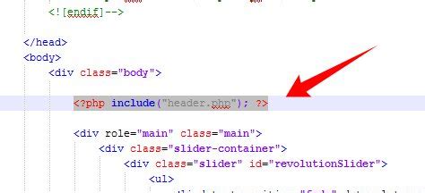 How To Use PHP Includes For The Header And Footer Okler Themes
