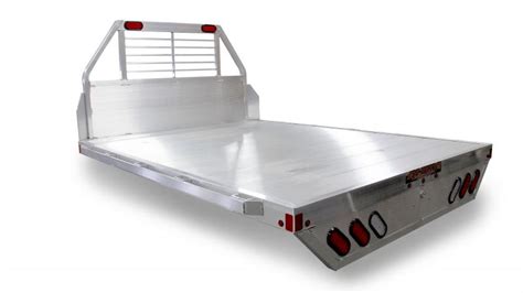 New Aluma 81 X 102 Aluminum Single Wheel Flat Bed For Trucks W 8