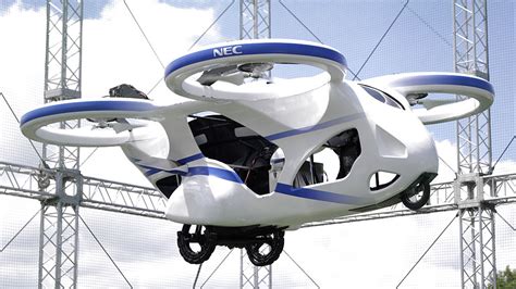 Flying cars are synonymous with ces. Japanese flying car successfully hovers during test flight ...