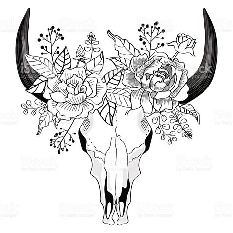 Over 2,033 cow skull pictures to choose from, with no signup needed. Bull Skull Drawing at GetDrawings | Free download