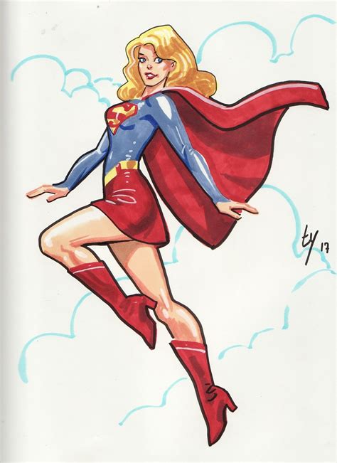 supergirl comic box commentary boston comic con recap 3 ty templeton commission