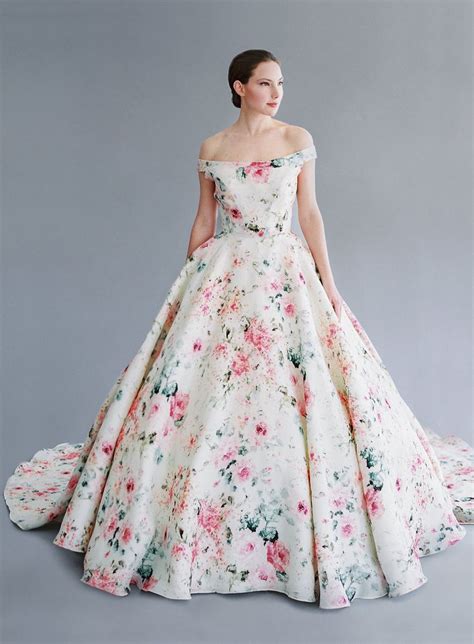 Https://tommynaija.com/wedding/wedding Dress With Floral Print