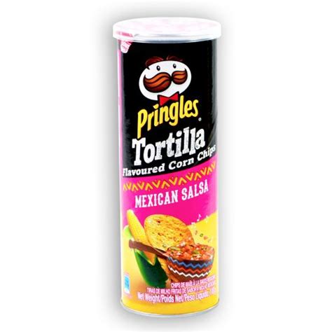 Pringles Tortilla Flavoured Corn Chips Mexican Salsa Reviews Home