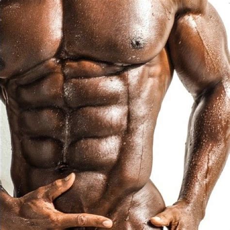 Image result for 10 pack abs black man | Body building men