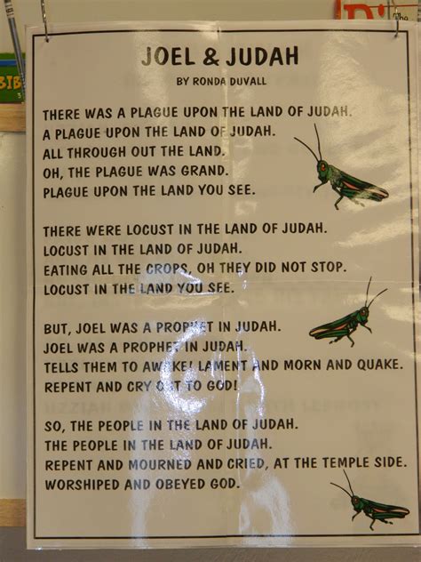 Listen, all who live in the land. Hands On Bible Teacher: Joel Prophesied In Judah ...