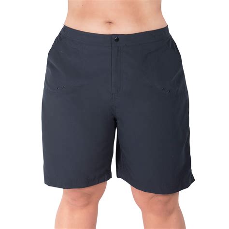 Long Swim Shorts Plus Size Board Shorts With Built In Pant By Maxine
