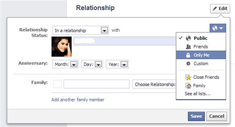 How To Change Facebook Relationship Status Without Anyone Knowing