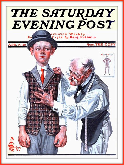 Flickrpndzgni 1916 April 15 Cover Saturday Evening Post Drawn By Joseph