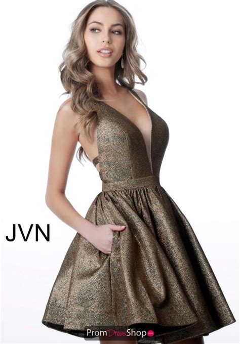 Jvn By Jovani Prom Dresses Hoco Dresses Fit And Flare Skirt Short