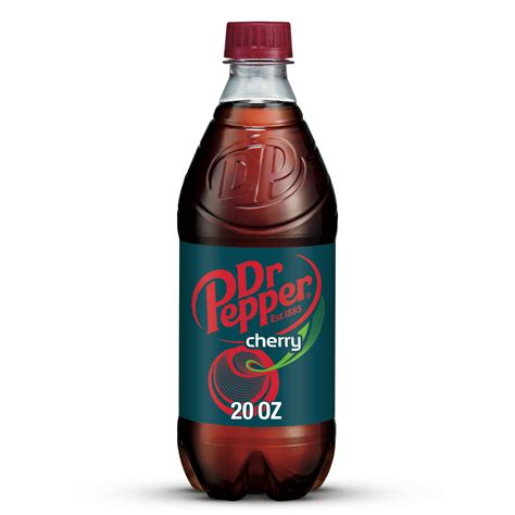 Dr Pepper Cherry Soda 20 Fl Oz Bottle