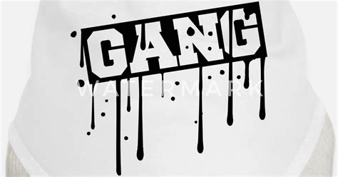Gang Graffiti Stamp Logo Dog Bandana Spreadshirt