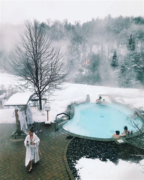 hot springs and pools in quebec to soak your way through winter hot springs pool hot pools