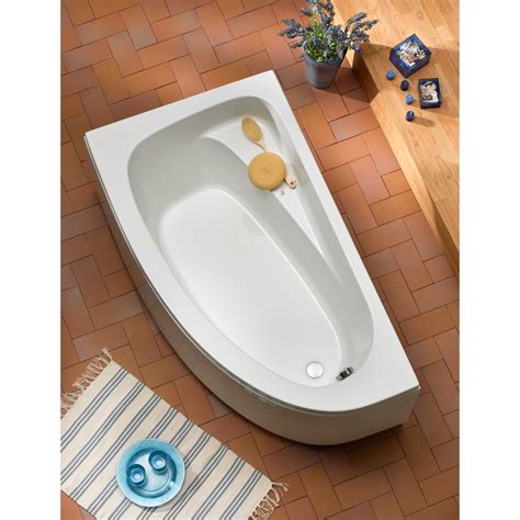 Badewanne marina 160 cm x 90 cm weiß typ a. Ottofond Badewanne "Marina" 160 x 90 cm weiß links ǀ toom ...