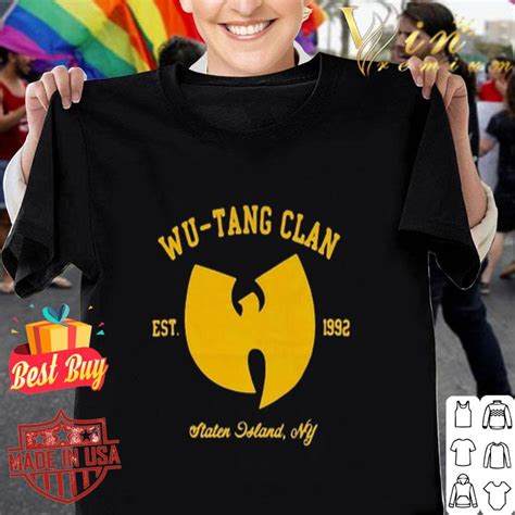 Wu Tang Clan Est 1992 Staten Island New York Shirt Hoodie Sweatshirt