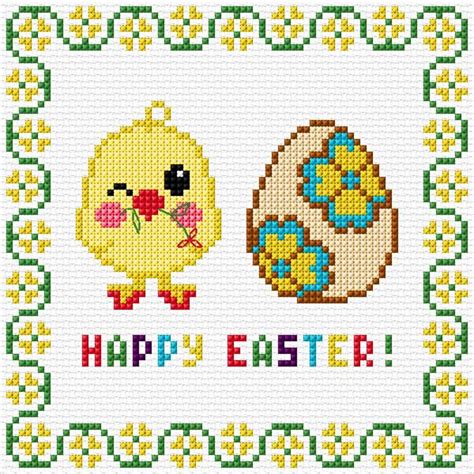 Easter Card Cross Stitch Designs