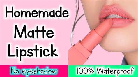 How To Make Matte Lipstick At Home How To Make Nude Lipstick Diy Homemade Matte Lipstick