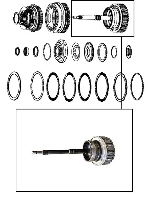 Drum And Shaft Non Bearing K2 Clutch