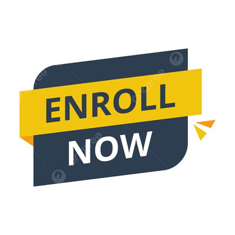 Yellow Black Enroll Now Enroll Now Label Enroll Now Enroll Now