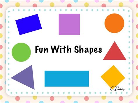 Fun With Shapes Games Online For Kids In Preschool By Catherine Davies
