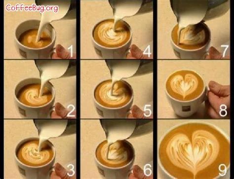 意式咖啡花式咖啡爱心heart拉花步骤教学 中国咖啡网 05月02日更新