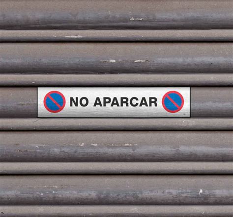 Señalética Adhesiva No Aparcar Tenvinilo