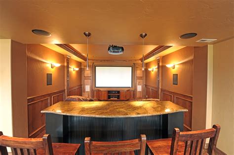 Colorado Springs Custom Home Theater Designs Bella Vita Custom Homes