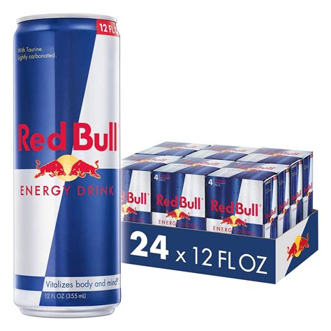 Buy Red Bull Energy Drink 12 Fl Oz 24 Cans 6 Packs Of 4 Online At Desertcartuae