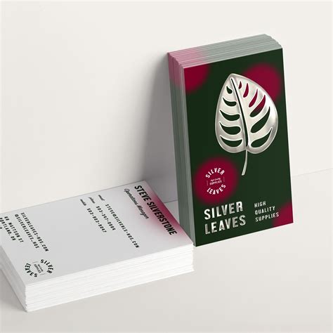 Stunning gold foil business cards or siver foil business cards or holographic foil business cards starting at just $89 on 19pt. Raised Foil Business Cards - Raised Foil Printing | UPrinting