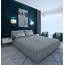 Modern Bedroom With Green Wallpaper 3D  CGTrader
