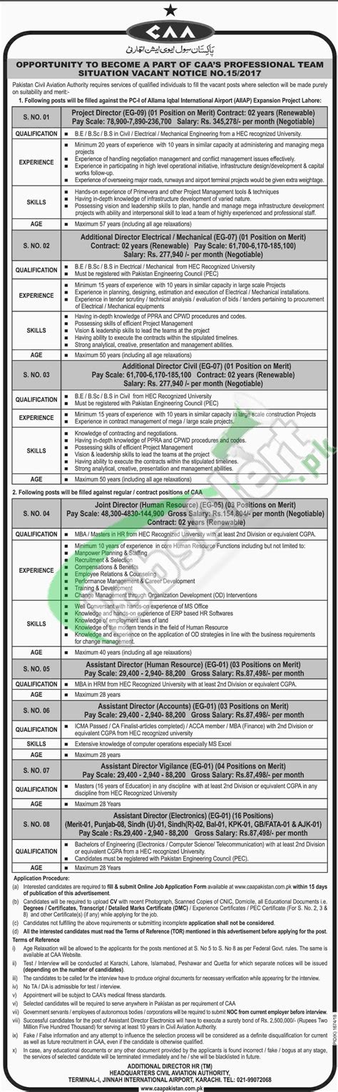 Your complete college application guide. CAA Jobs 2017 Apply Online caapakistan.com.pk